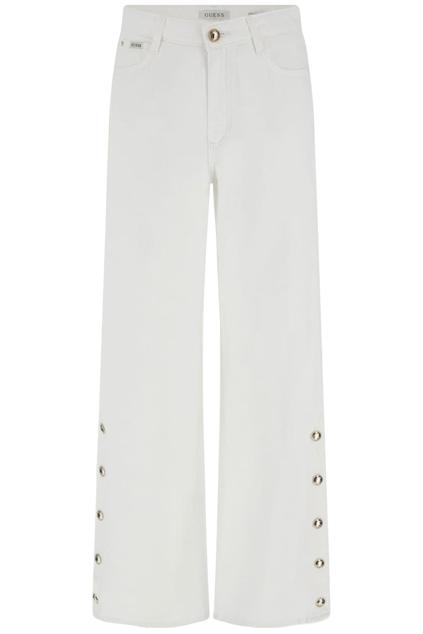 GUESS High-Rise Paz Wide Leg Denim pants