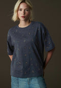 H&M glitter printed T-shirt