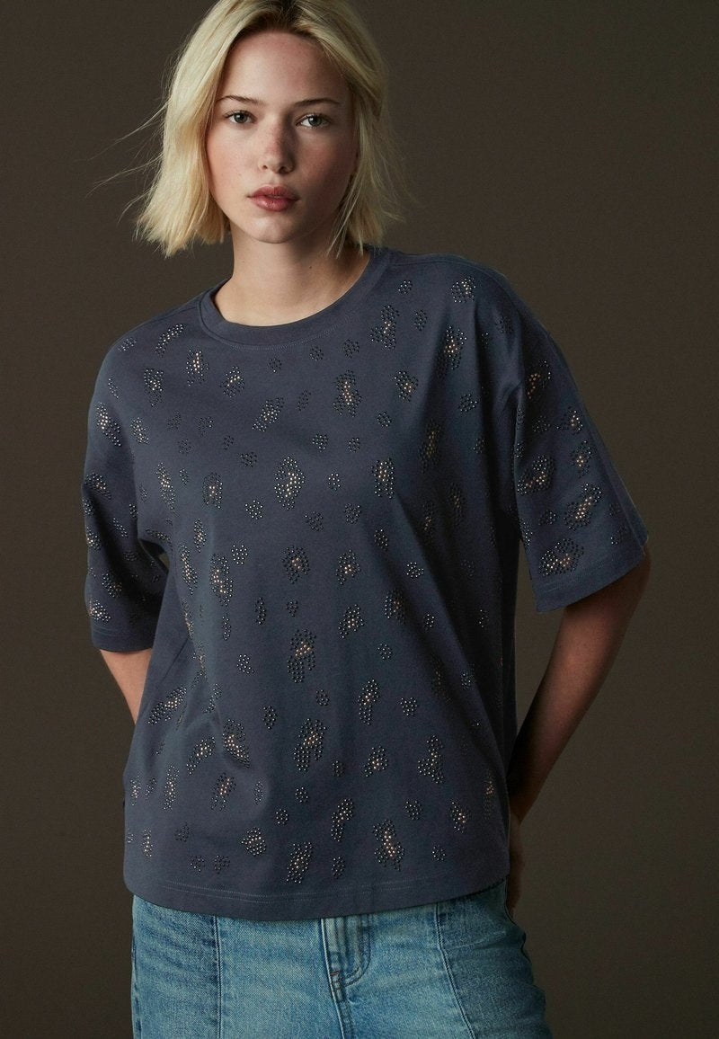H&M glitter printed T-shirt