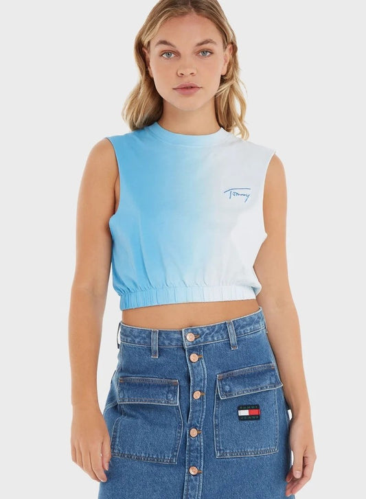 Tommy Jeans crop-top Tiedye