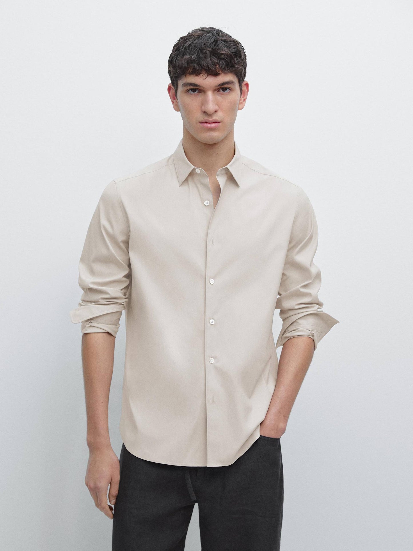 MASSIMO DUTTI linen shirt - Regular fit