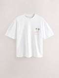NEXT printed tee | Relaxed fit