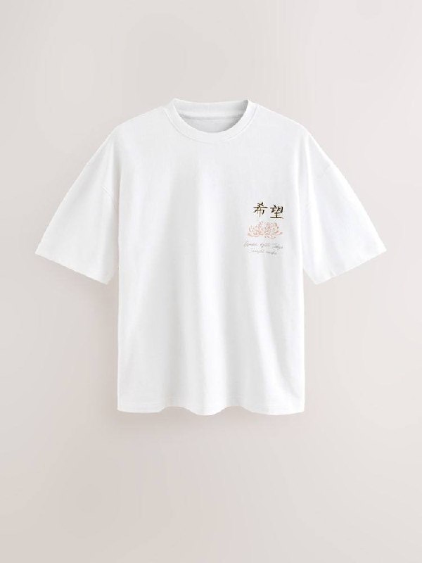 NEXT printed tee | Relaxed fit