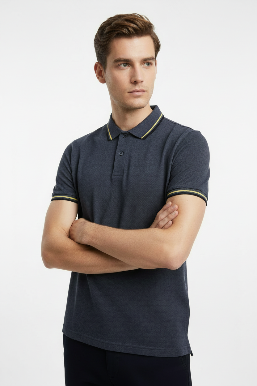 SPLASH striped collar polo | Regular fit