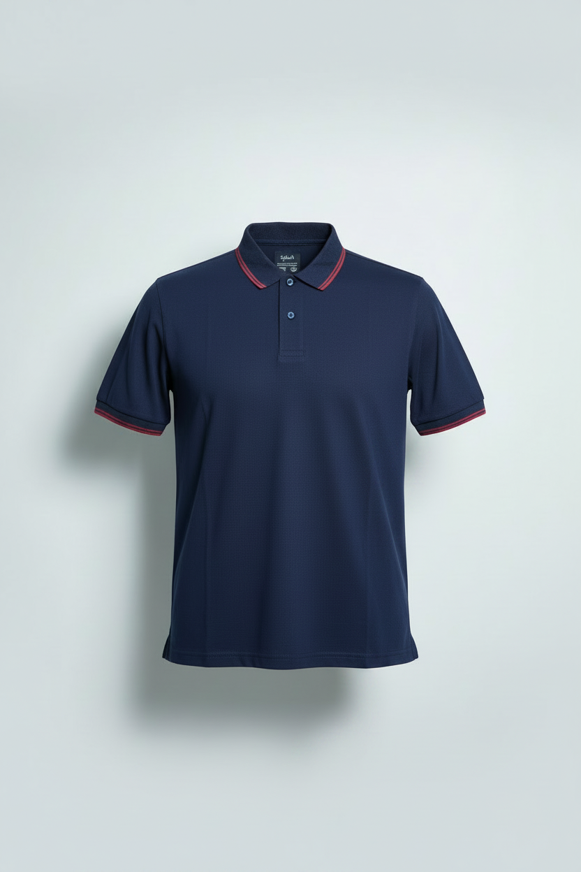 SPLASH striped collar polo | Regular fit