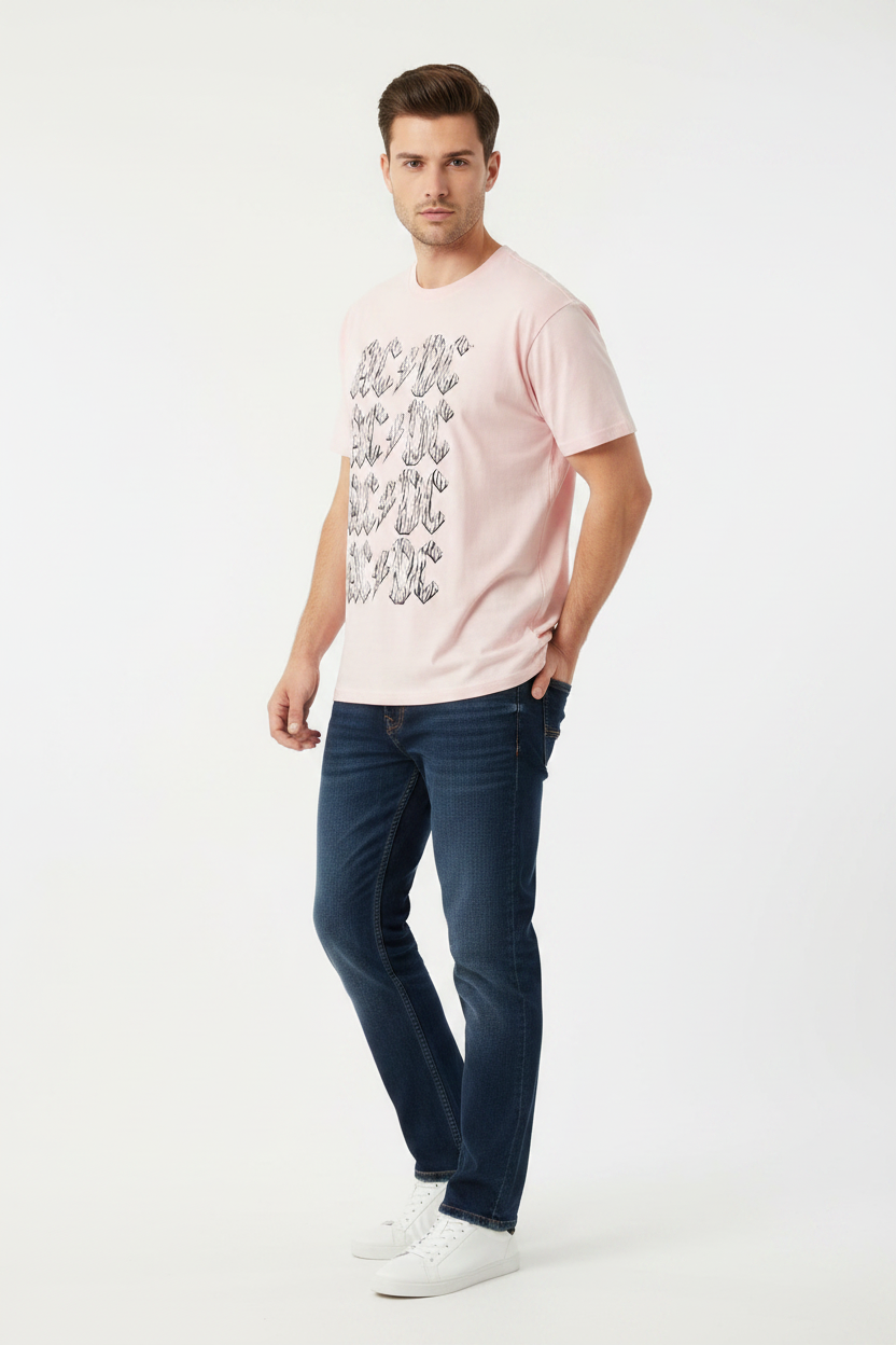 H&M AC.DC printed Tee