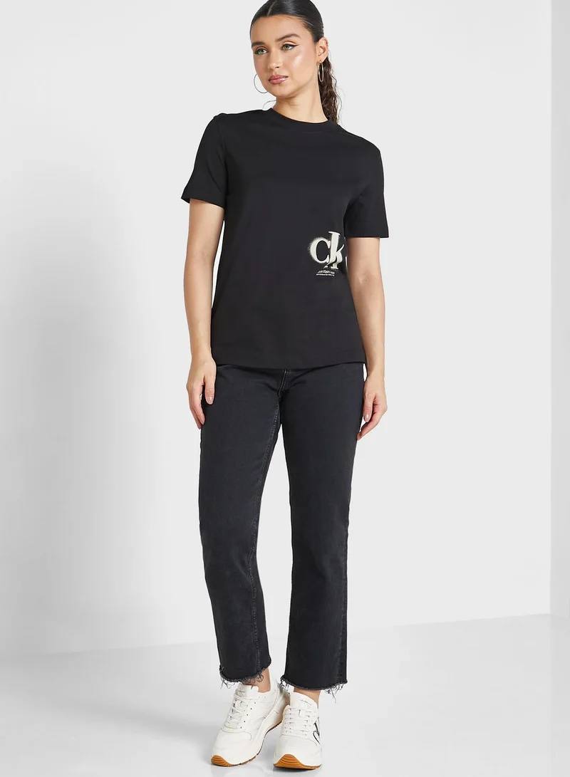 Calvin klein printed Tee