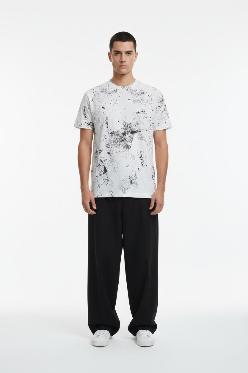 Bershka printed T-shirt - Relaxed fit