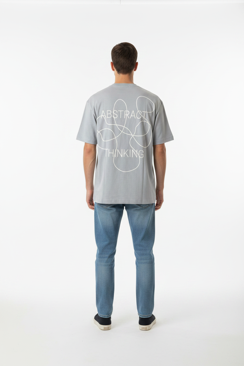 Bershka printed Tee - Relaxed fit