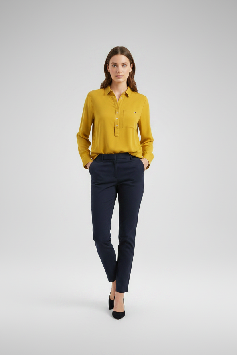 Tommy hilfiger silk shirt | Regular fit