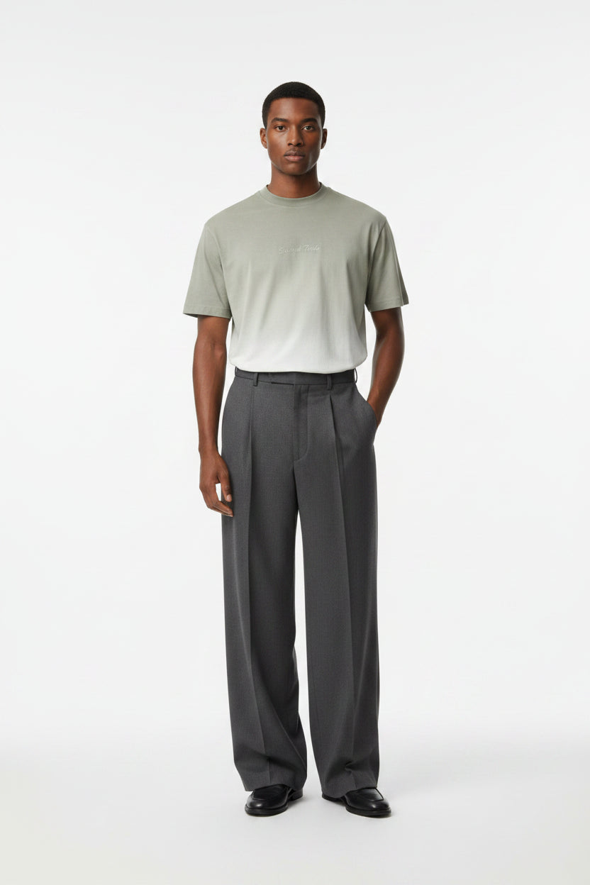 Bershka Gradient Effect Tee - Sound Tribe Edition