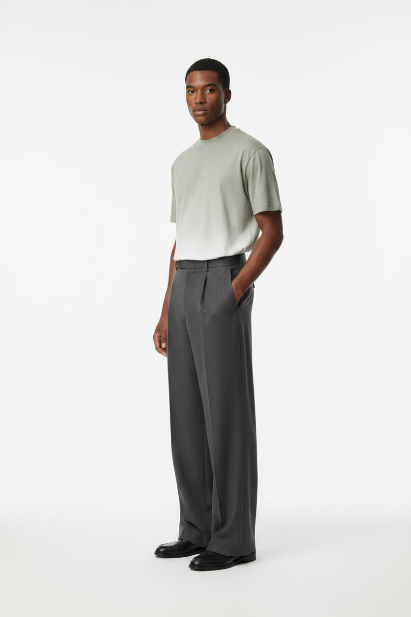 Bershka Gradient Effect Tee - Sound Tribe Edition