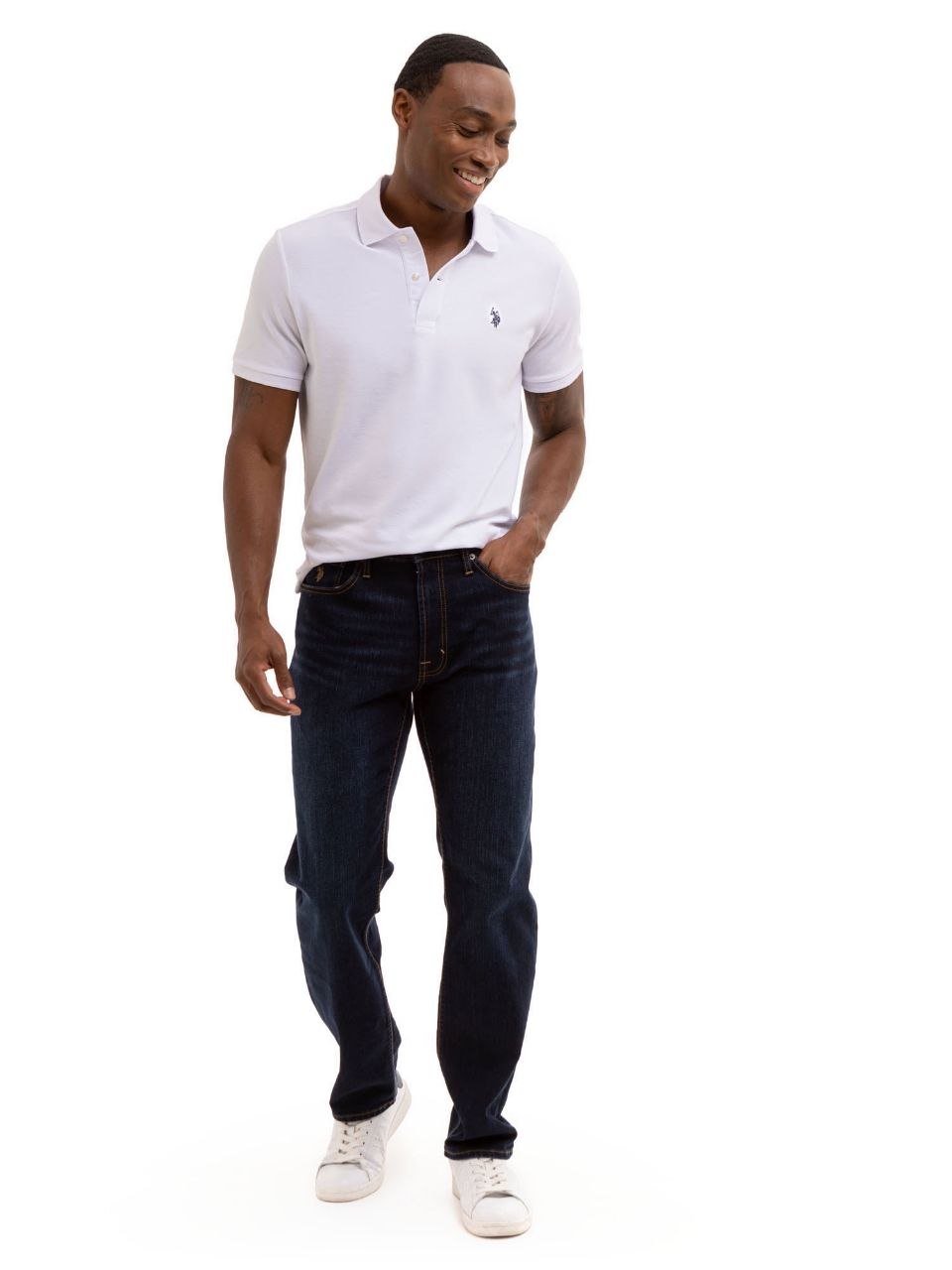 U.S.Polo Assn performance pique Polo Shirt