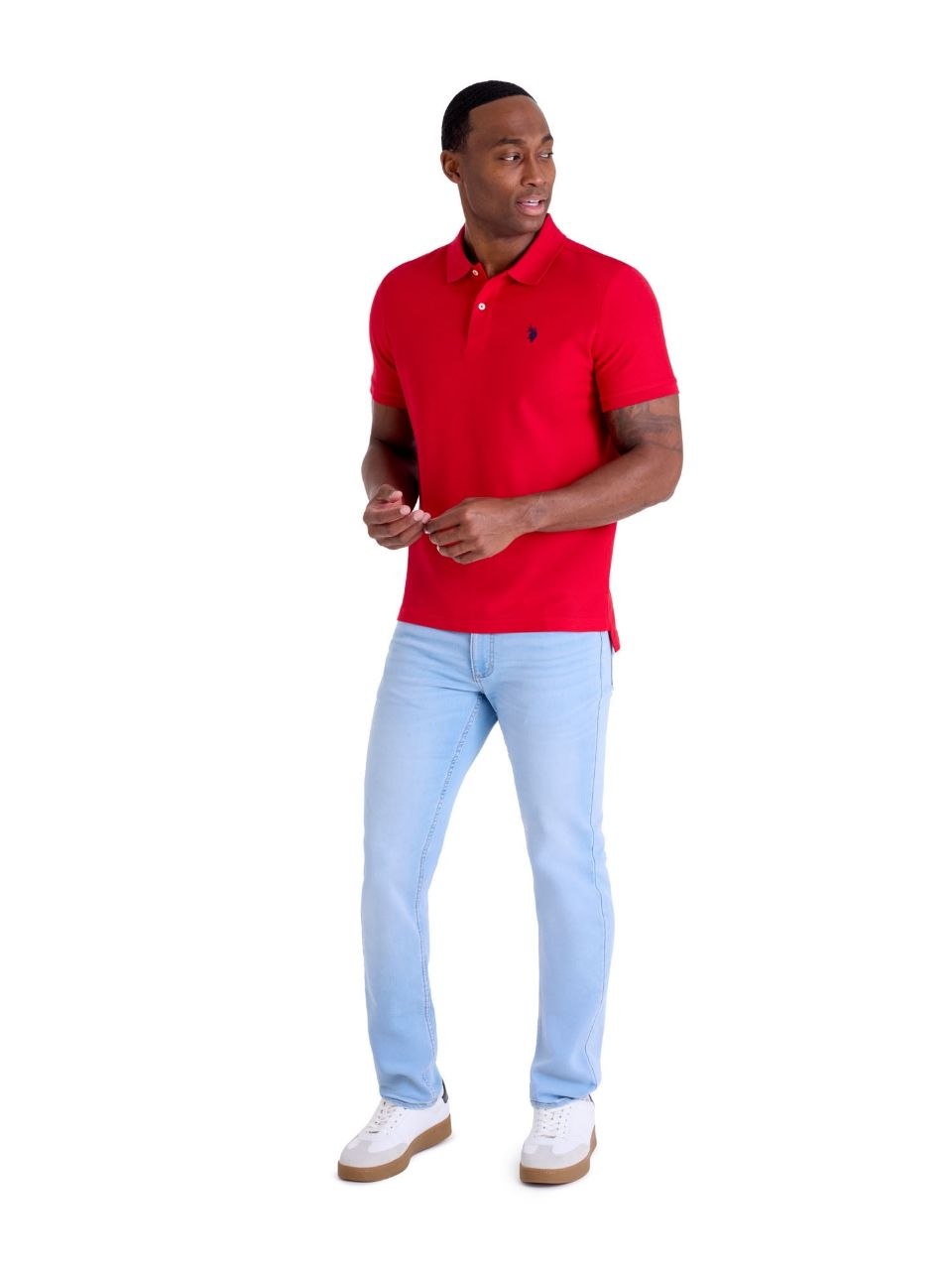 U.S,Polo Assn performance pique Polo Shirt