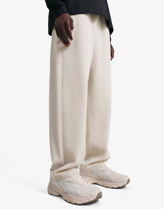 Bershka Straight-fit tailored jogging trousers