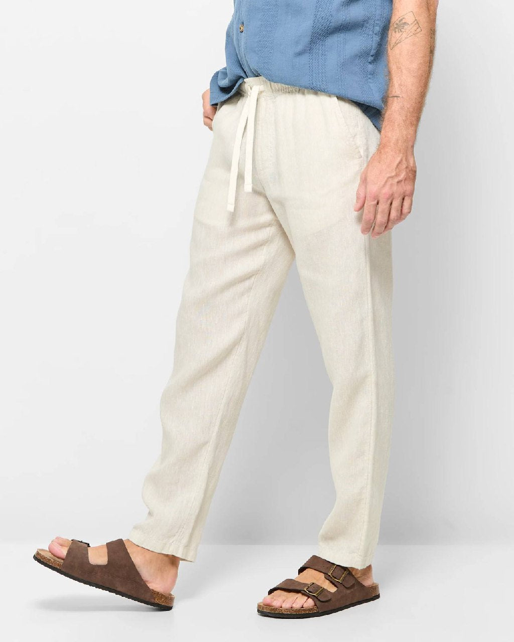 Zara Linen Pants - Relaxed fit