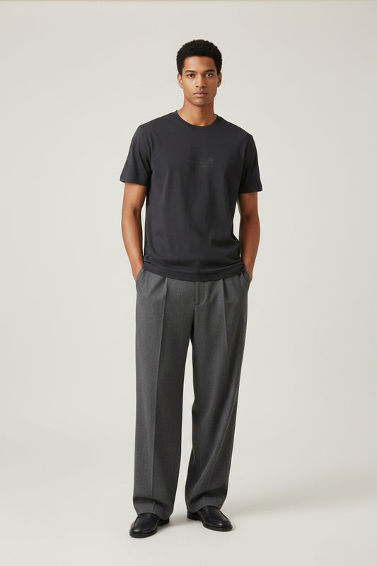 Pull&Bear T-Shirt With ''Find Beauty in the Shadowa'' Print