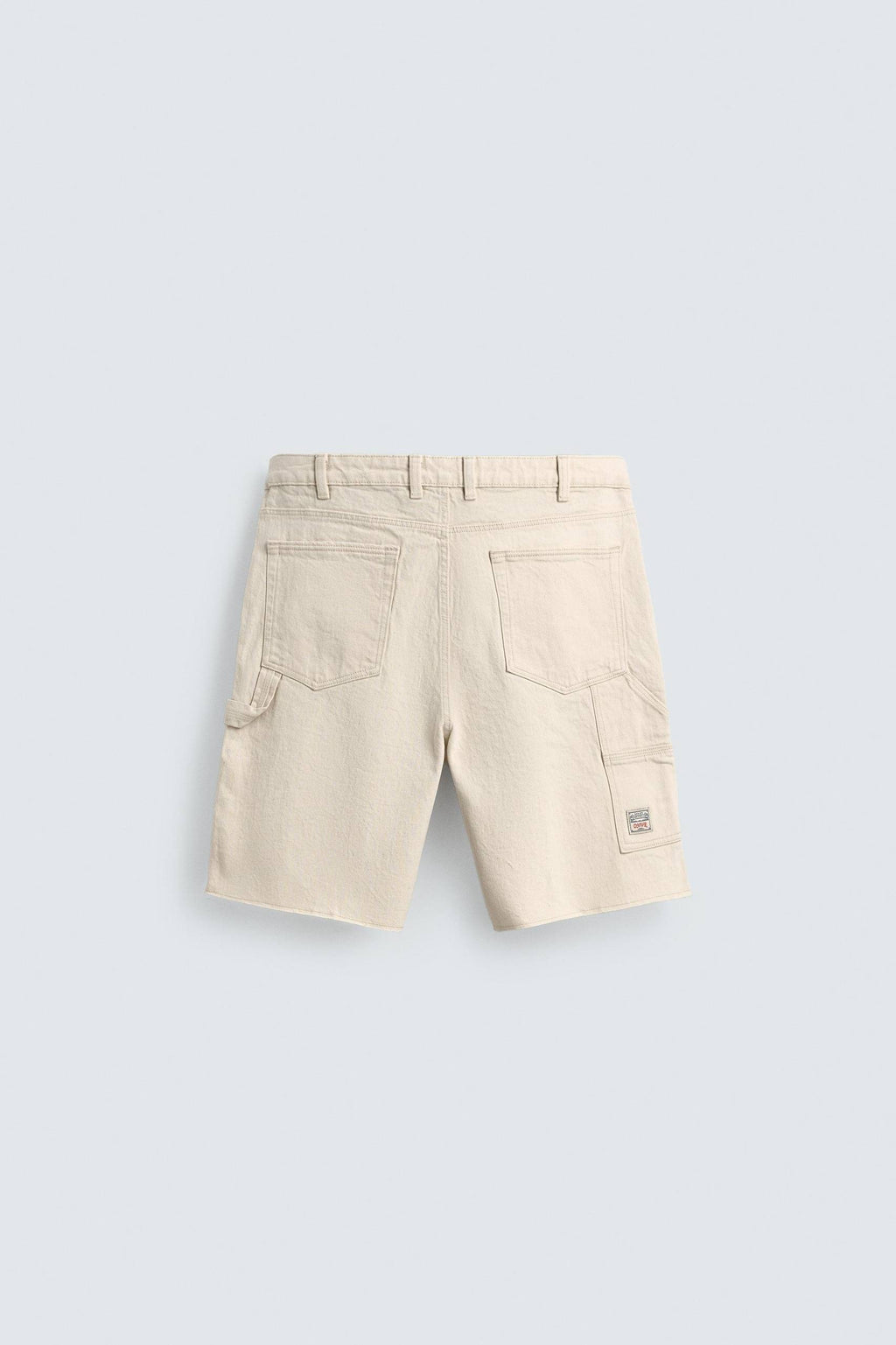 ZARA CARPENTER DENIM SHORT - BAGGY FIT