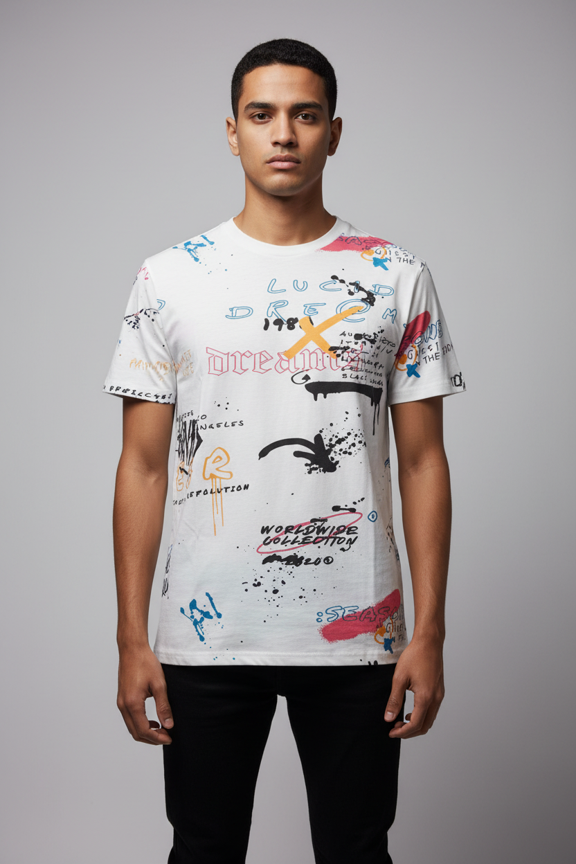 BLACKSQUAD printed tee - slim fit