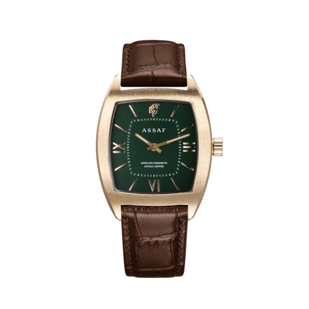ASSAF Elegance Leather Gold