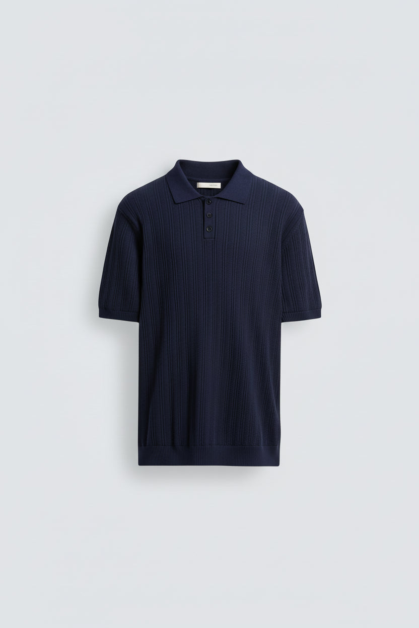 Zara knit polo shirt | Regular fit