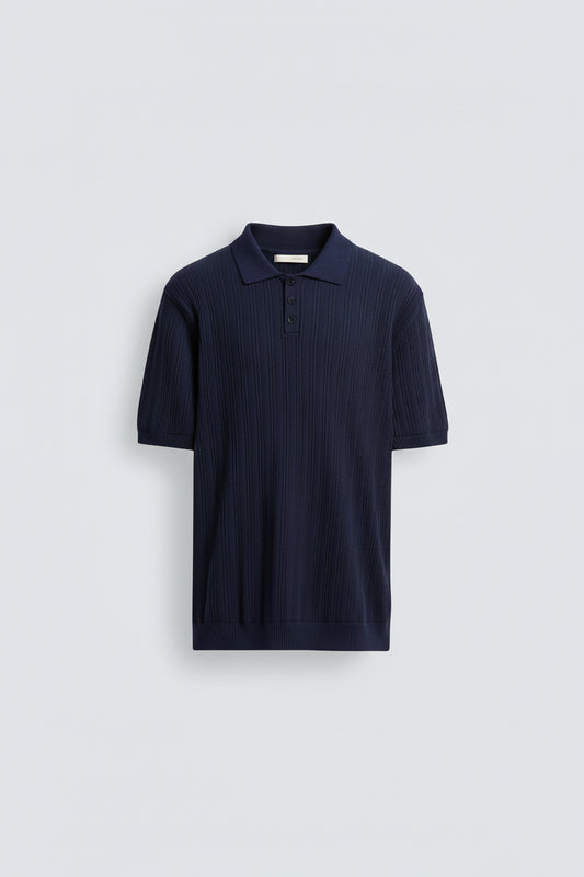 Zara knit polo shirt | Regular fit