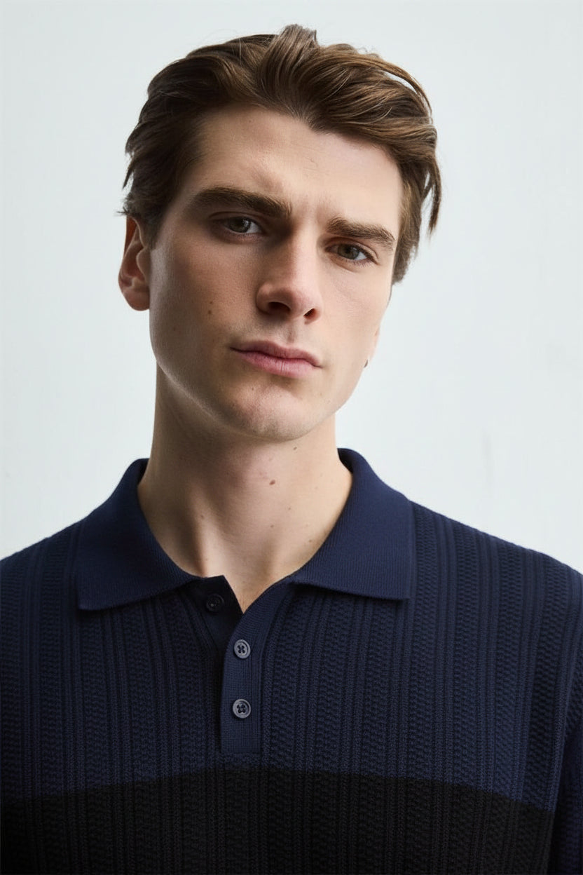 Zara knit polo shirt | Regular fit