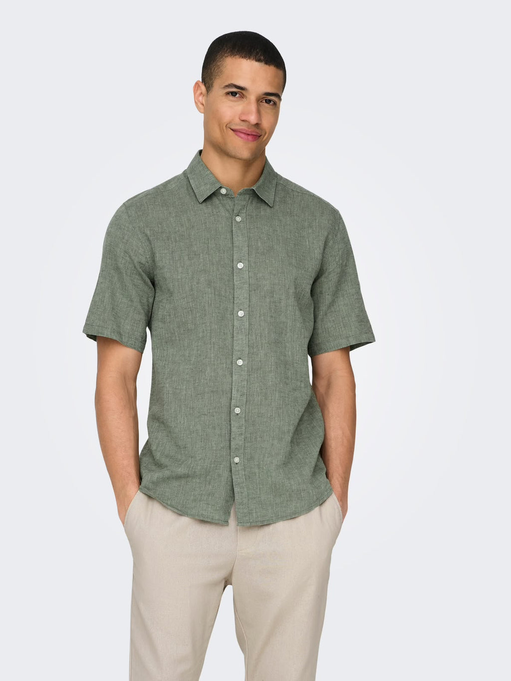 Only&Sons ONSCAIDEN LINEN SHIRT