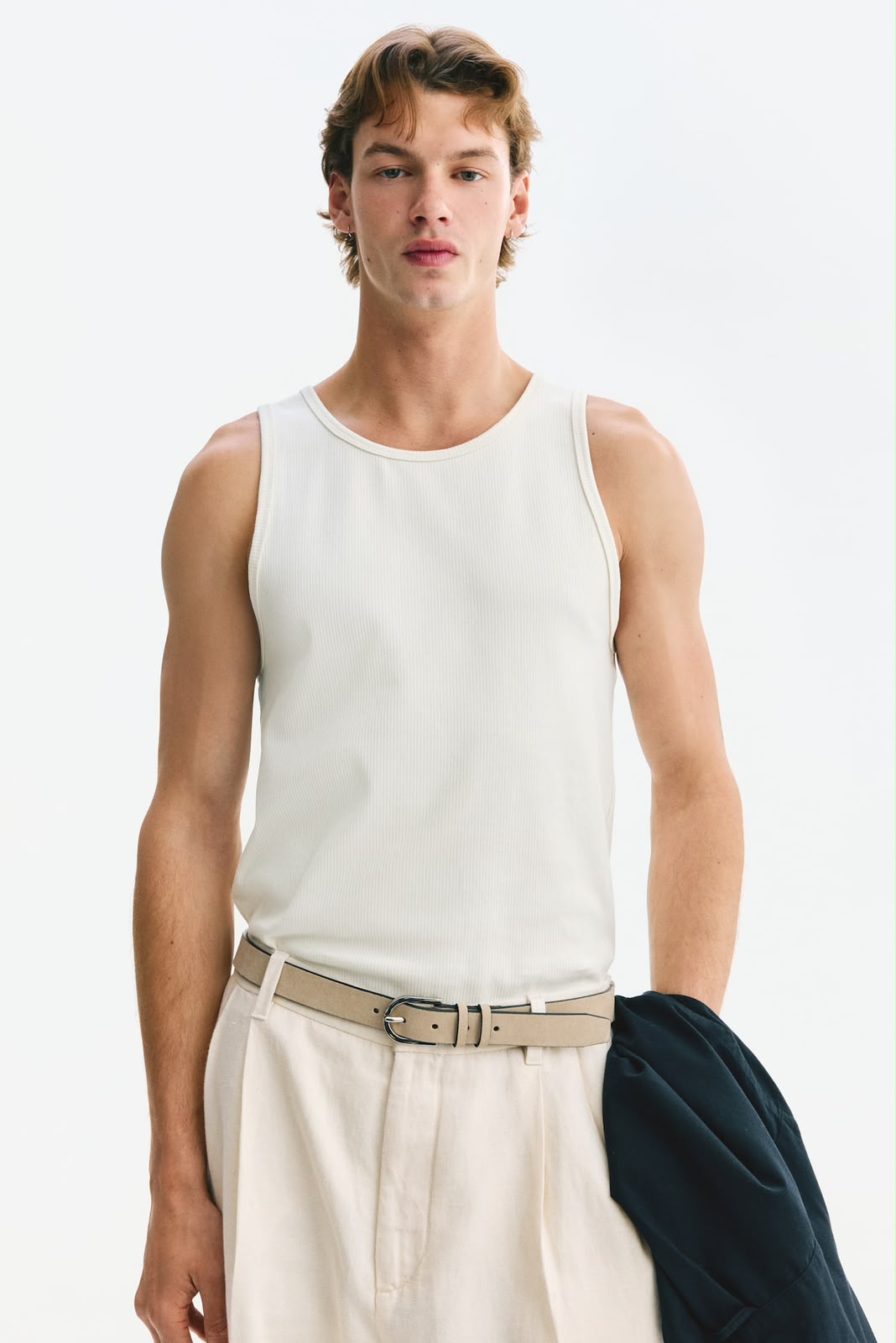 H&M Slim Fit Ribbed vest top