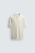 Zara knit polo shirt | Regular fit