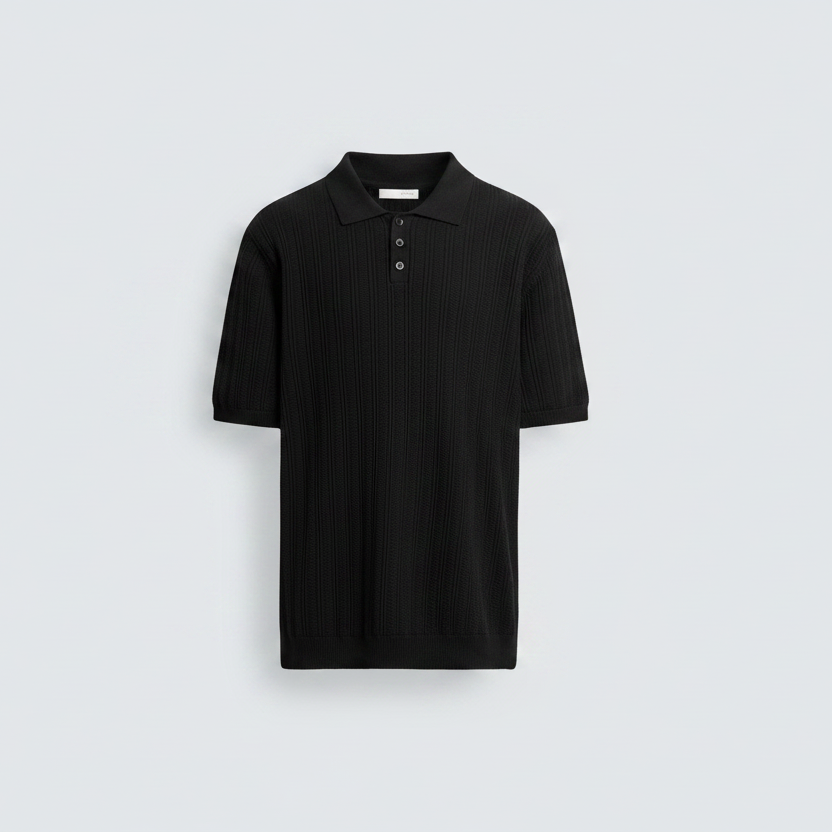 Zara knit polo shirt | Regular fit