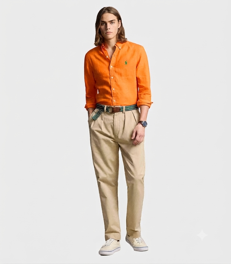 Polo Ralph Lauren - Custom Fit Linen Shirt