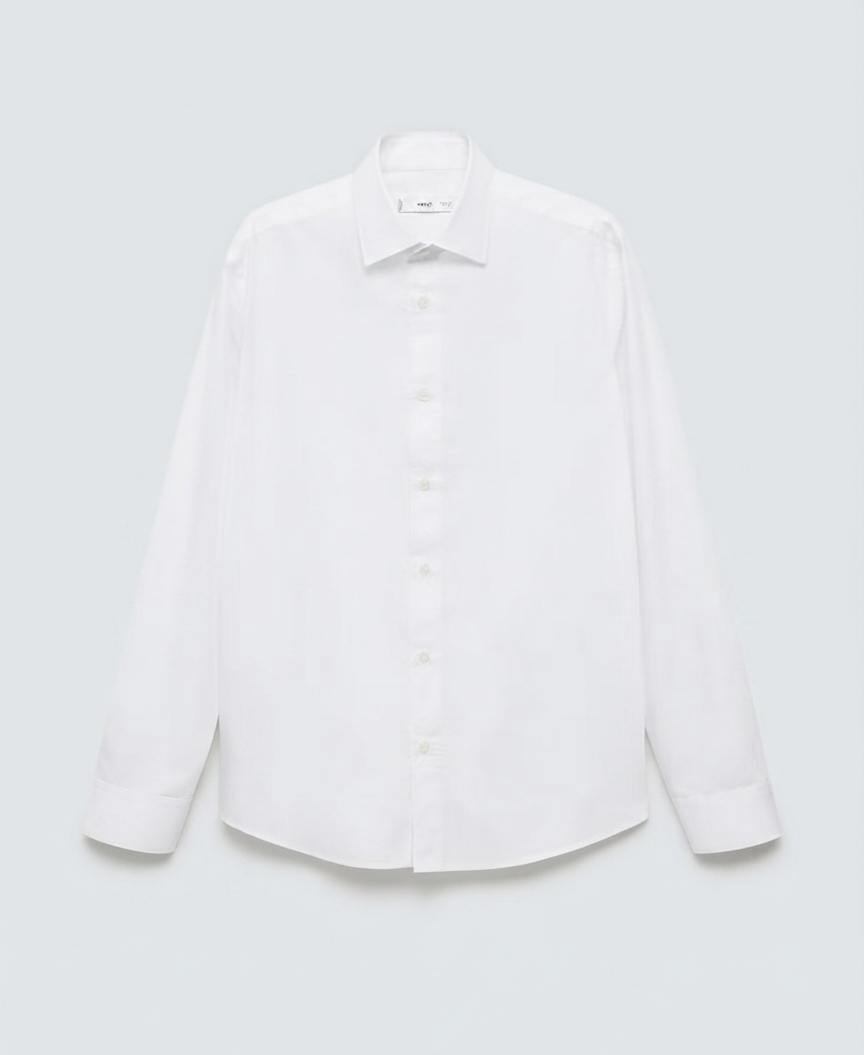 mango Regular-fit 100% cotton shirt