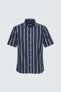 Only&Sons striped short sleeve shirt - slim fit