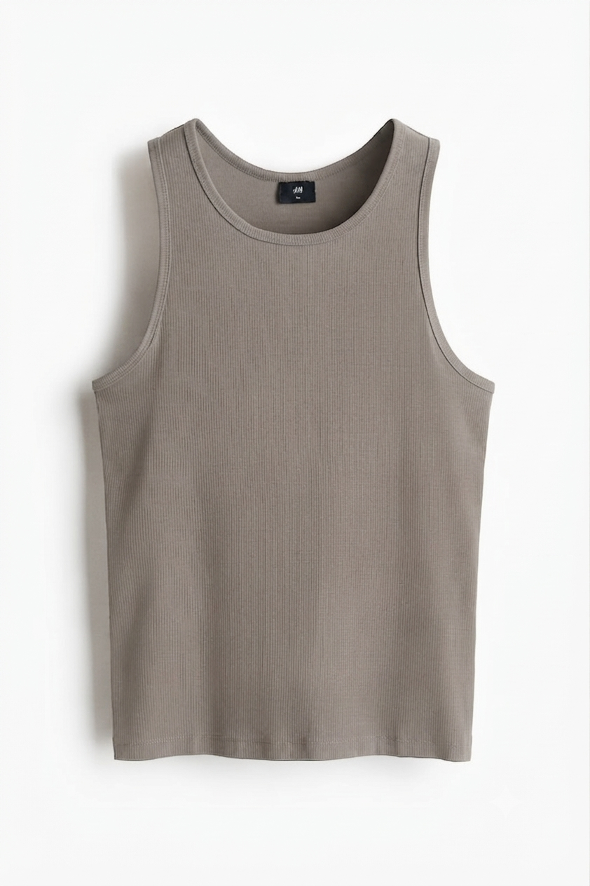 H&M Slim Fit Ribbed vest top