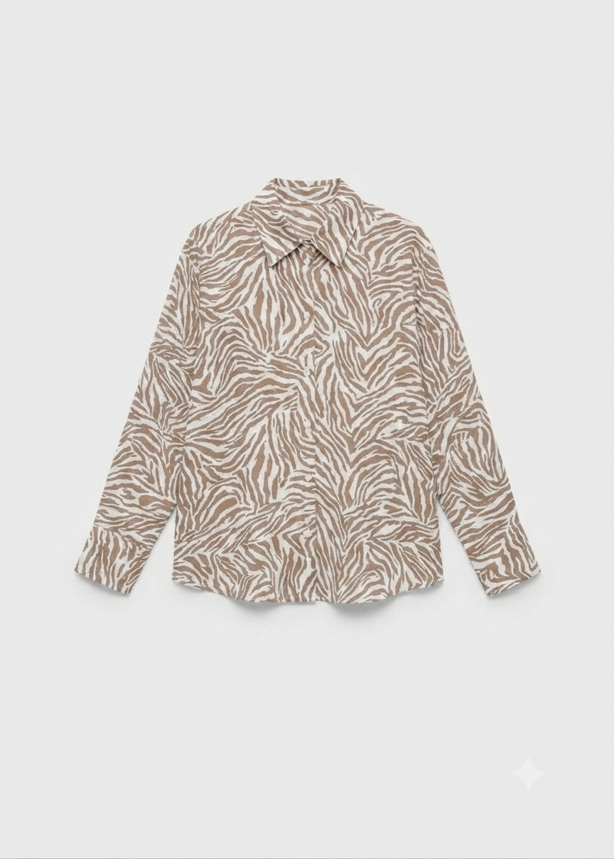 George linen shirt women