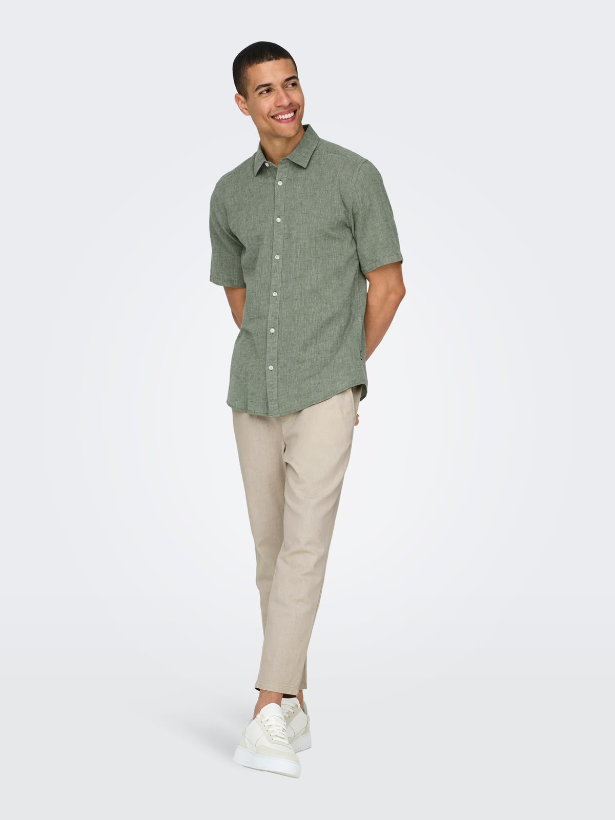 Only&Sons ONSCAIDEN LINEN SHIRT