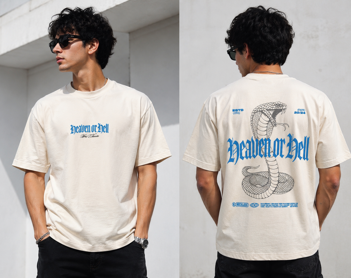 Black Squad Oversized Tee