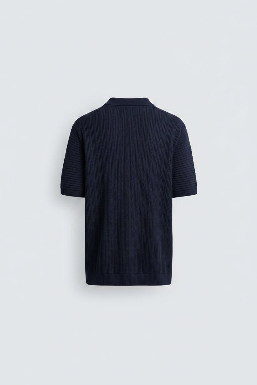 Zara knit polo shirt | Regular fit