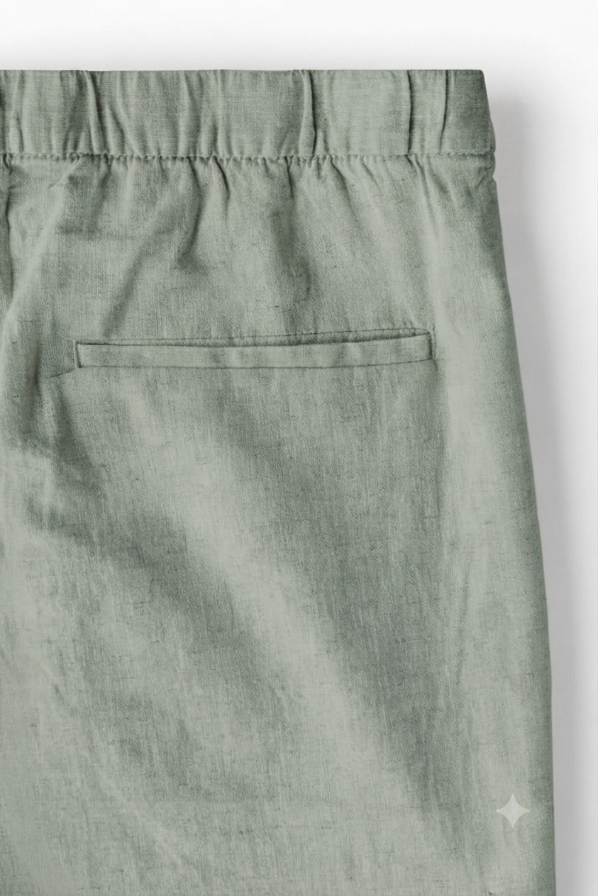 H&M Regular Fit Linen-blend shorts