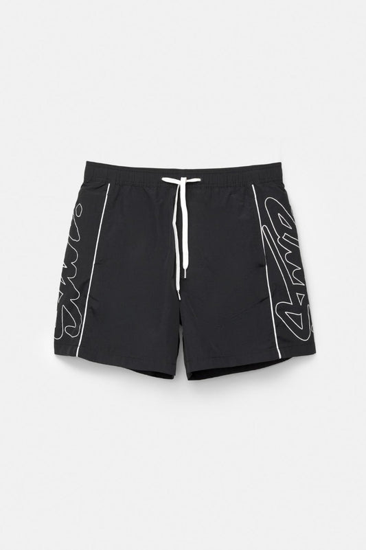 STWD side stripe swim shorts