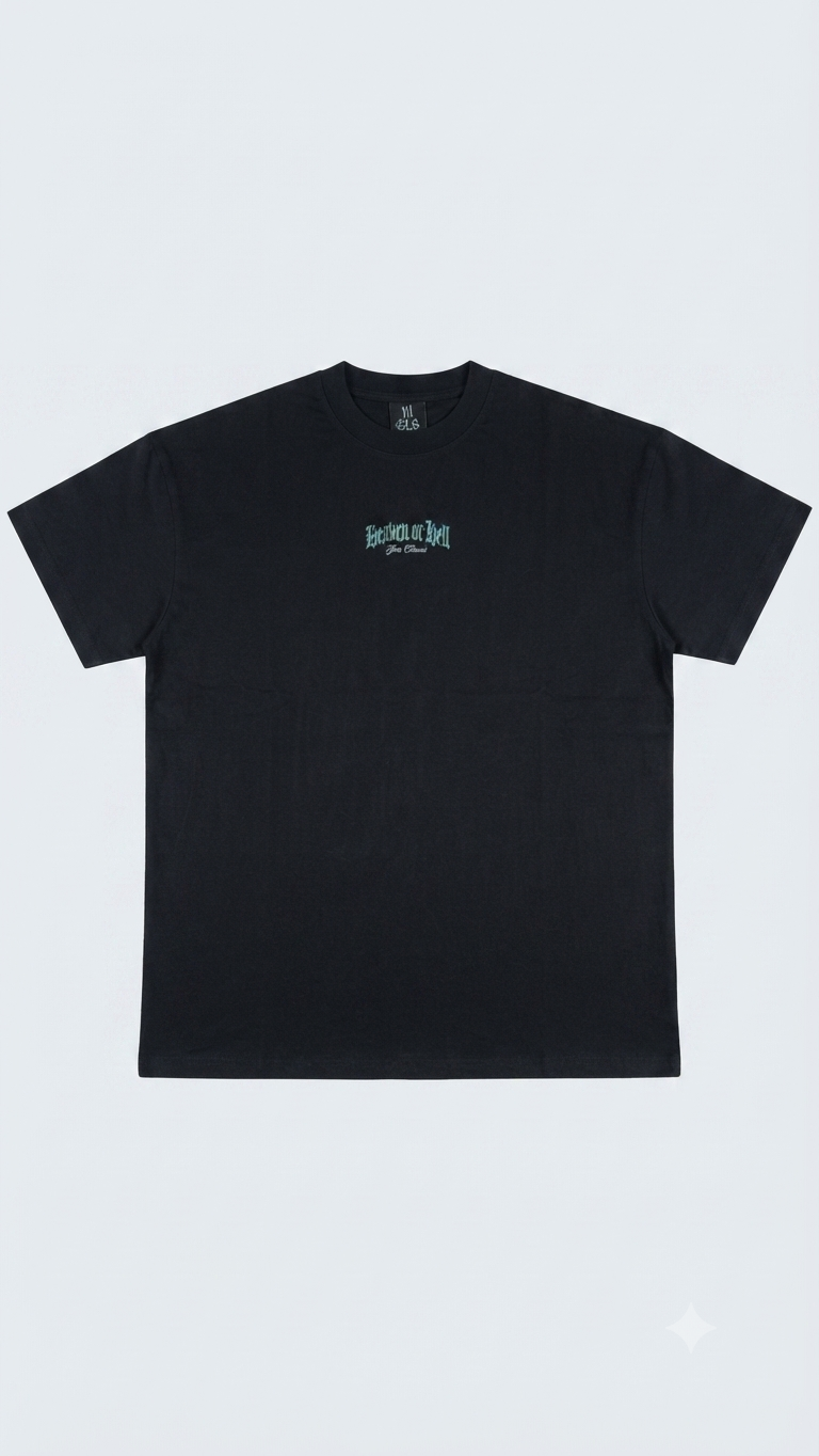 Black Squad Oversized Tee
