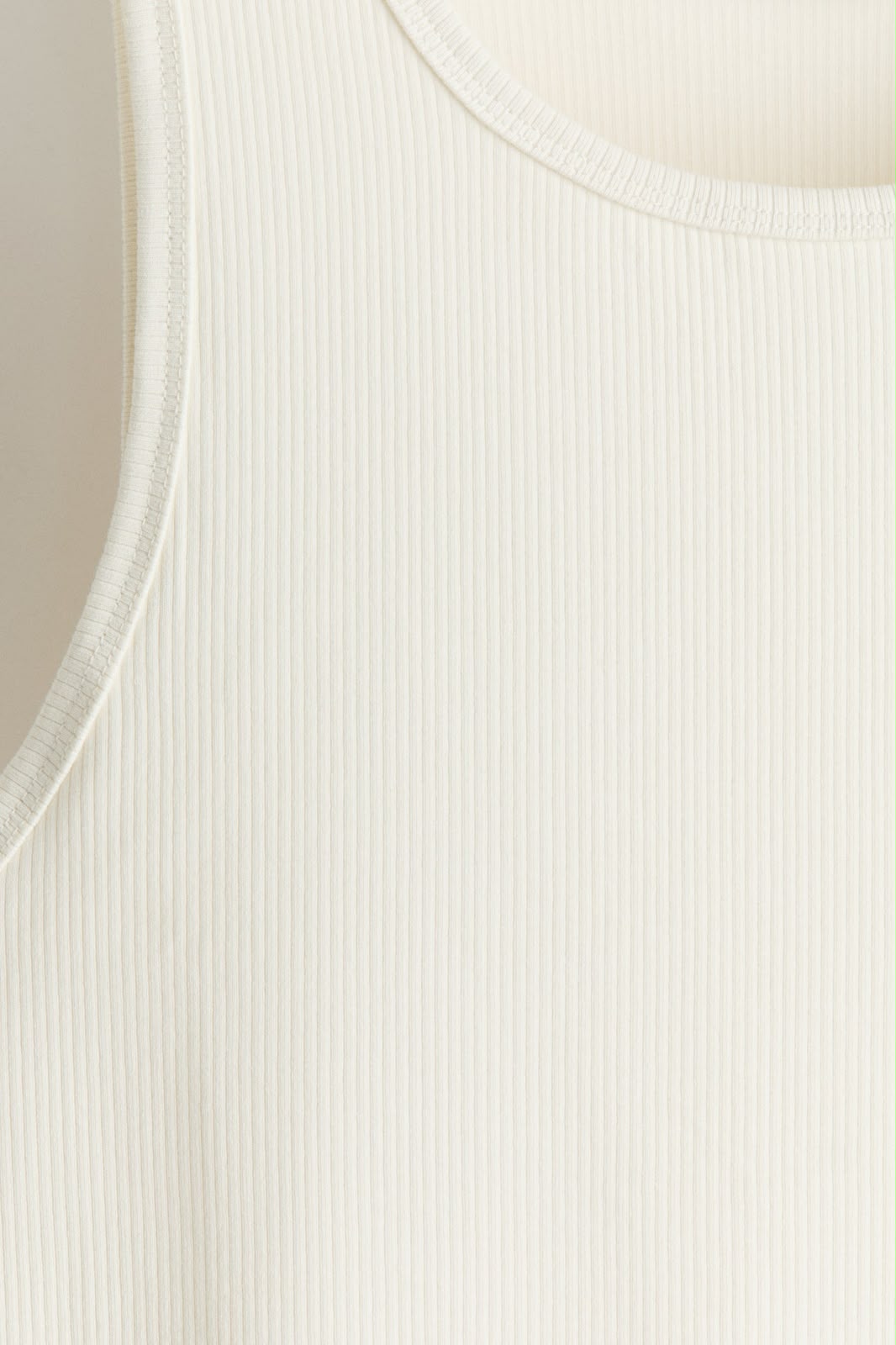 H&M Slim Fit Ribbed vest top