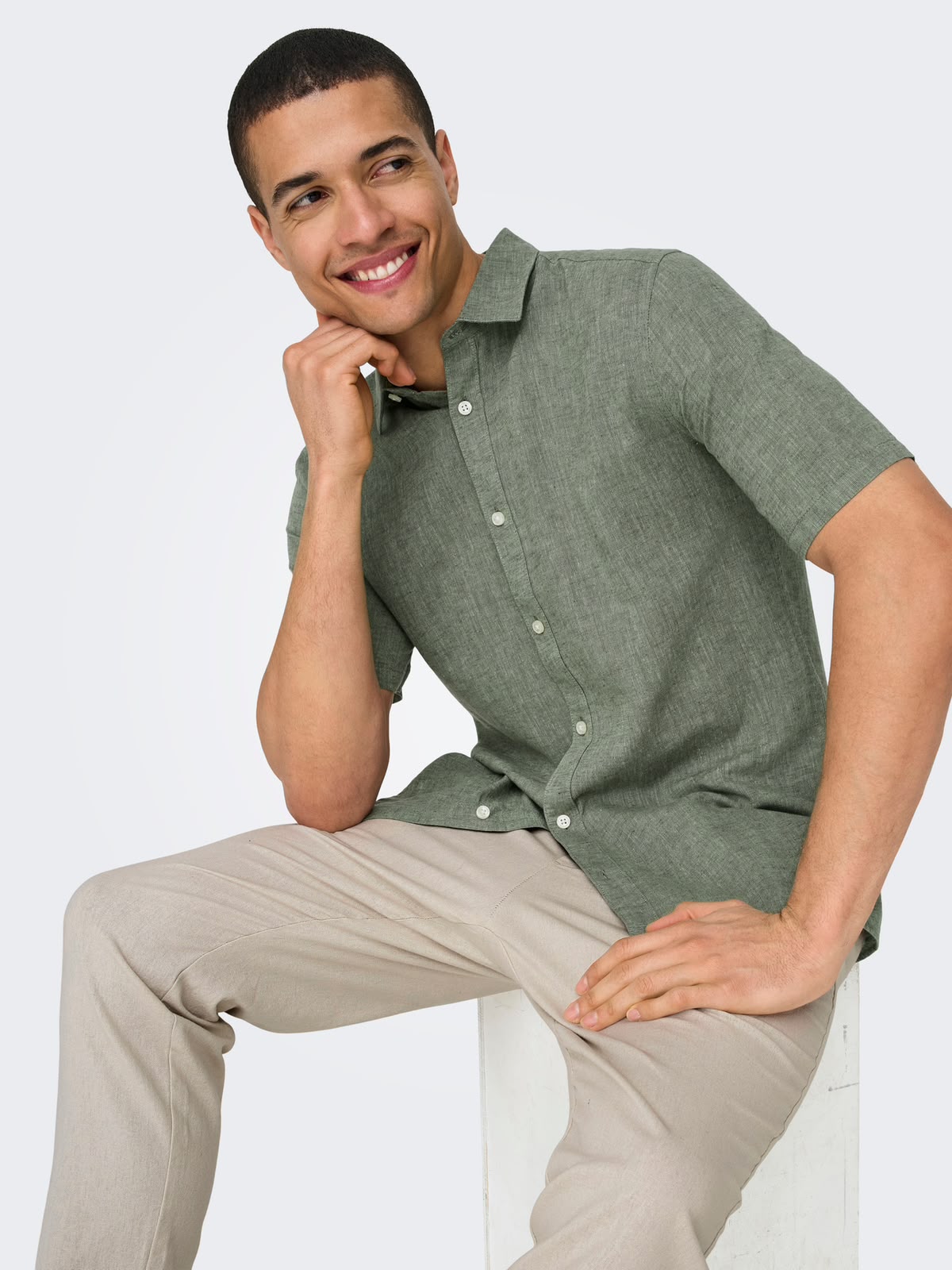 Only&Sons ONSCAIDEN LINEN SHIRT