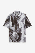 H&M Regular Fit Patterned lyocell shirt