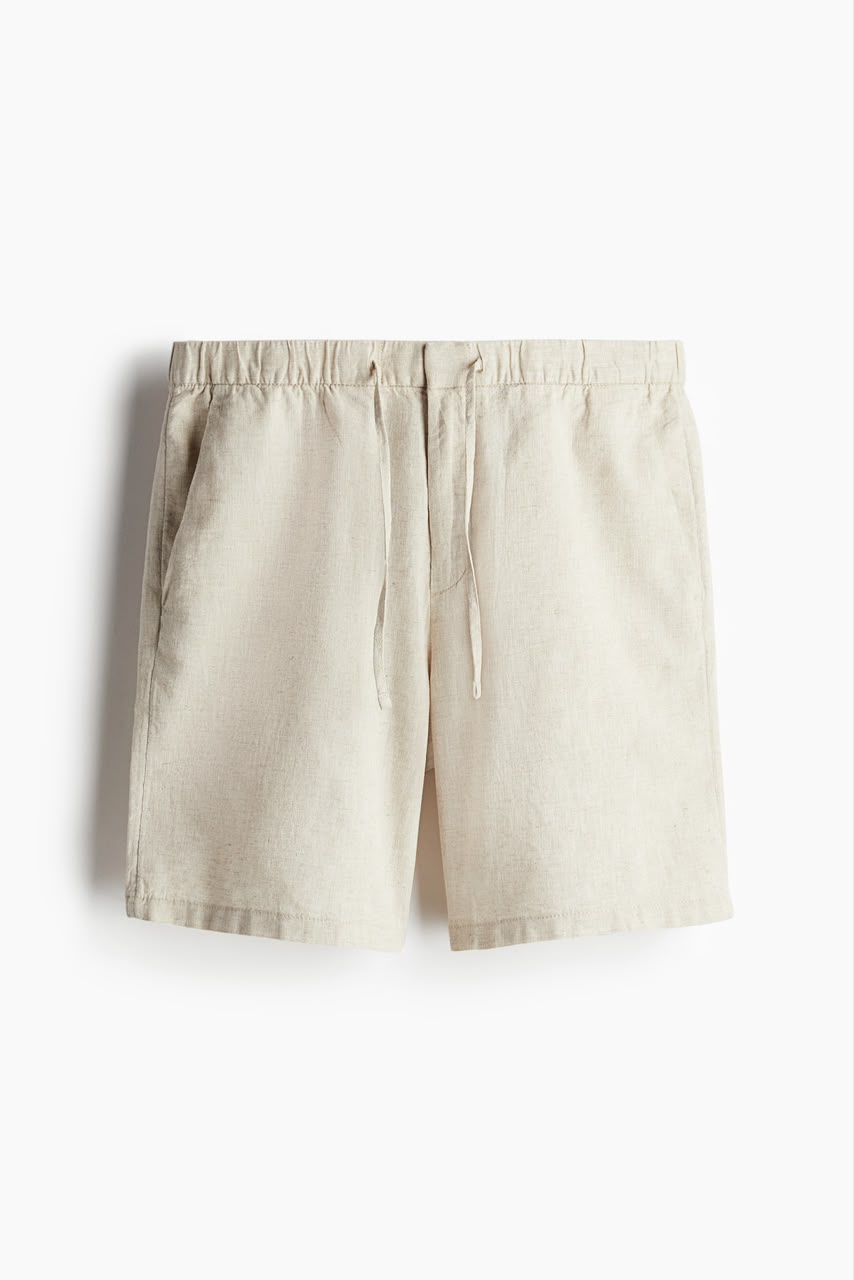 H&M Regular Fit Linen-blend shorts