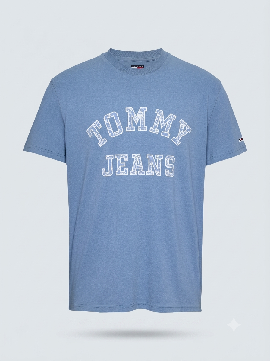 Tommy Hilfiger Jeans - Men's Regular Fit Paisley College T-Shirt