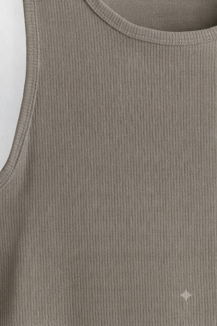 H&M Slim Fit Ribbed vest top