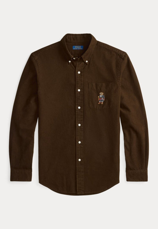 Raplh Lauren| Polo bear-CustomFit Oxford Shirt