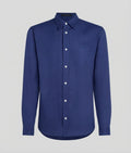 Karl Lagerfeld | Monogram linen shirt